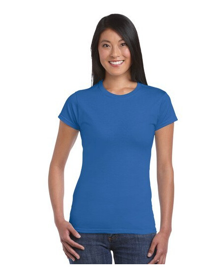 Gildan Ladies Fitted Tee Shirt softstyle, colours