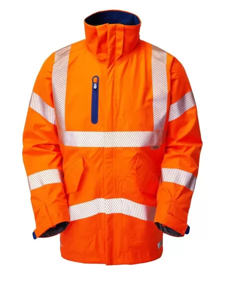 Hi Vis Waterproof Coat Leo A20 Orange