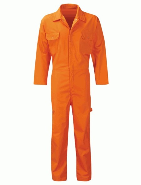 Stud Front Coverall Boilersuit