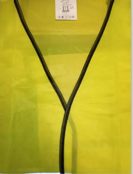 Economy hi vis vest material mesh