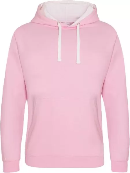 Two Hands Graphic Hoodie - Cotton Pink