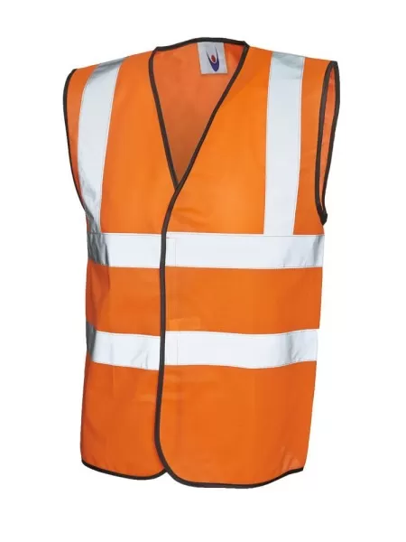 UC801 Hi Vis Safety Vest Orange