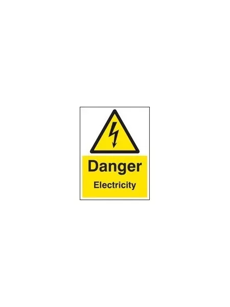 Danger electricity sign