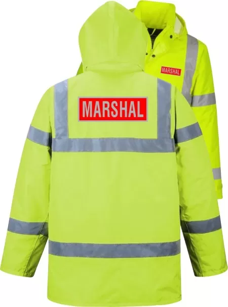 Marshal Pre Printed Coat Yellow
