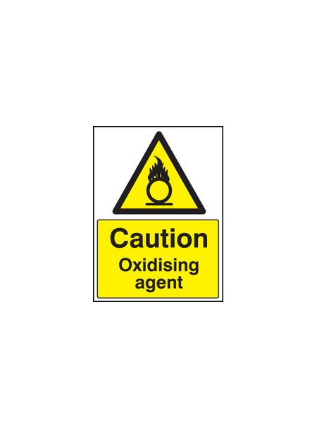 Oxidising agent sign