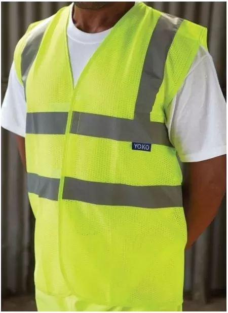 Hi Vis Mesh Safety Vest