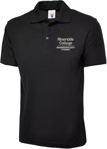Engineering Polo shirt BLACK