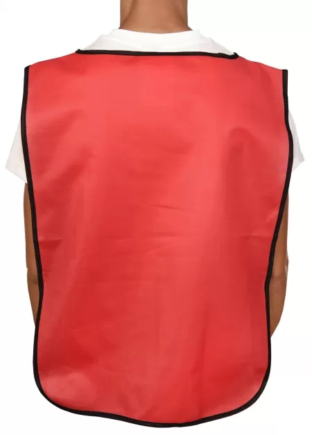 Red Tabard (Not PPE) - ITEM145 Rear