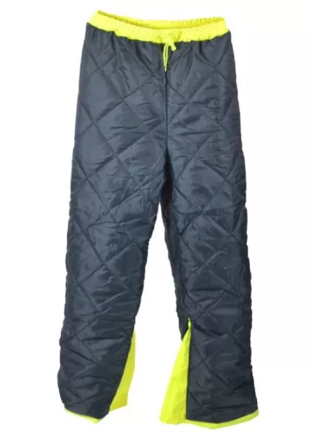 Padded Hi Vis Waterproof Trousers Warm Lined