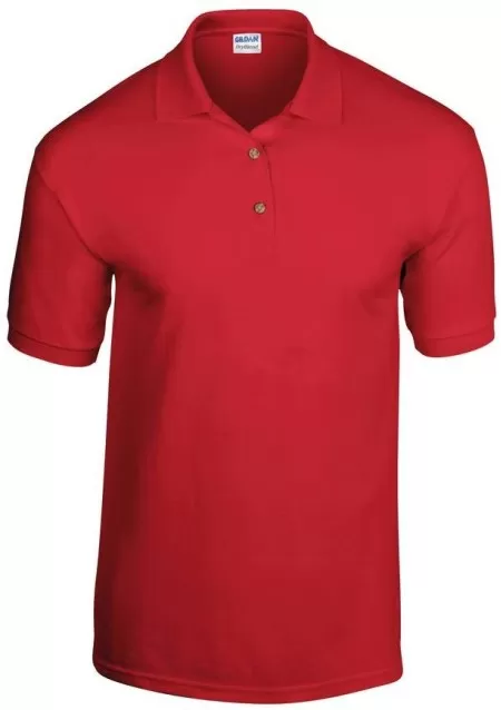 Jersey Knit Poloshirt DryBlend Gildan GD040 Red