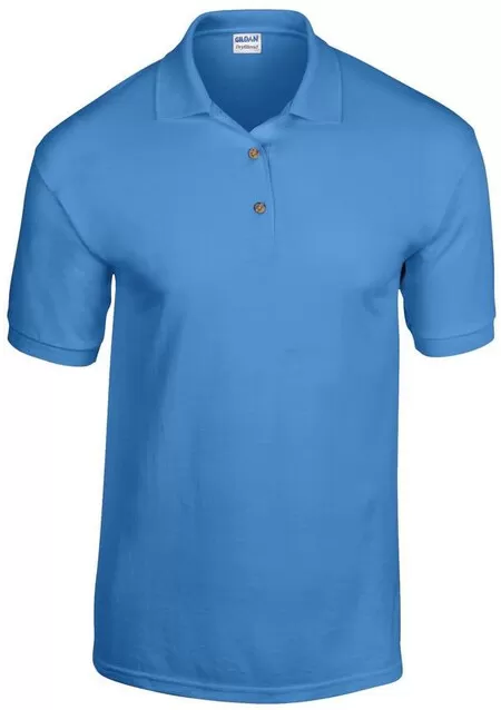 Jersey Knit Poloshirt DryBlend Gildan GD040 Carolina Blue