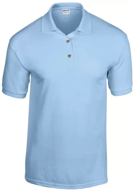 Jersey Knit Poloshirt DryBlend Gildan GD040 Light Blue