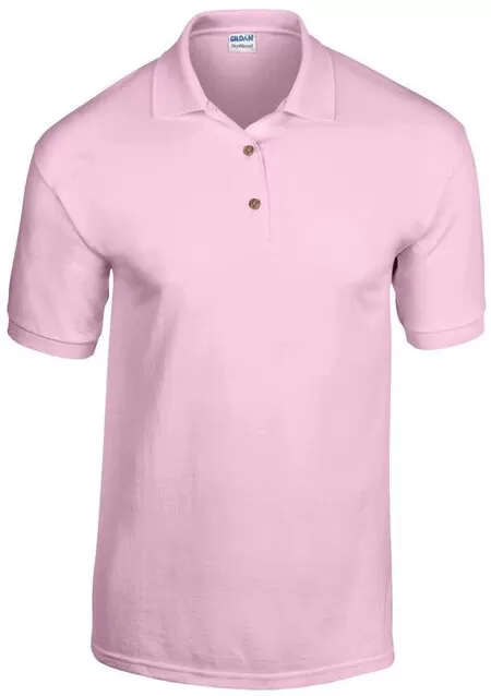 Jersey Knit Poloshirt DryBlend Gildan GD040 Light Pink
