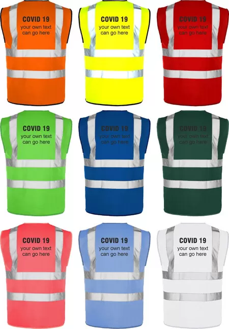 Multiple colours C-19 Vest
