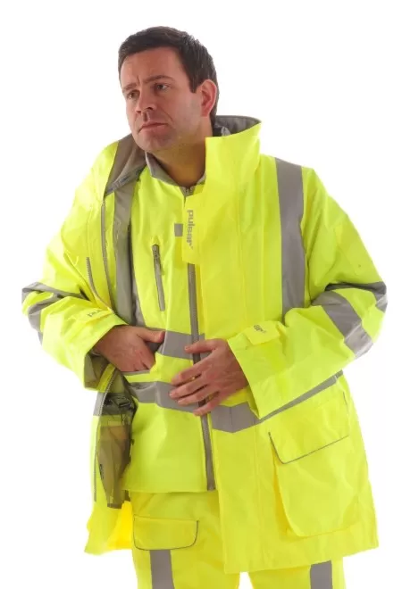 Pulsar P487 7 in 1 hi vis jacket