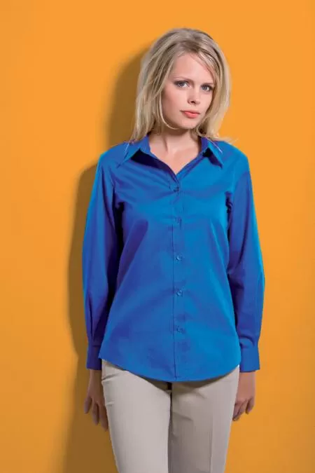 Kustom Kit KK702,Corporate Oxford shirt long Sleeve