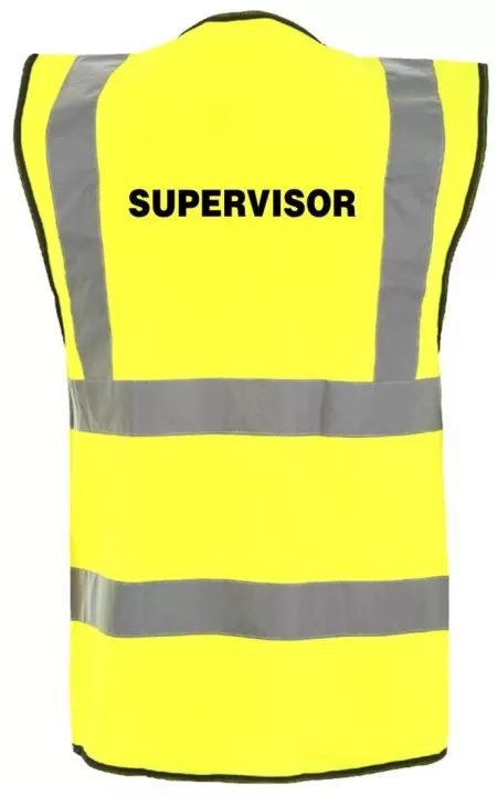 Supervisor Hi Vis Vest