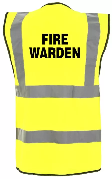Fire Warden hi vis vest
