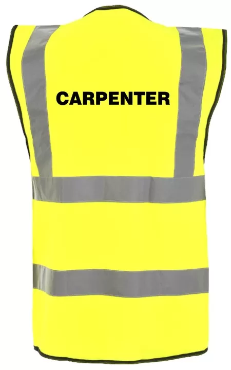 Carpenter Hi Vis Vest