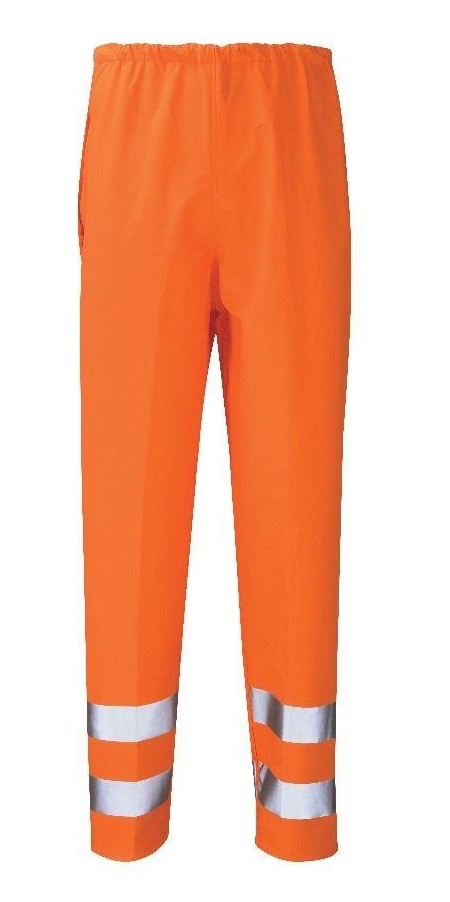 Hi Vis Waterproof Orange Rail trousers GORT 3279