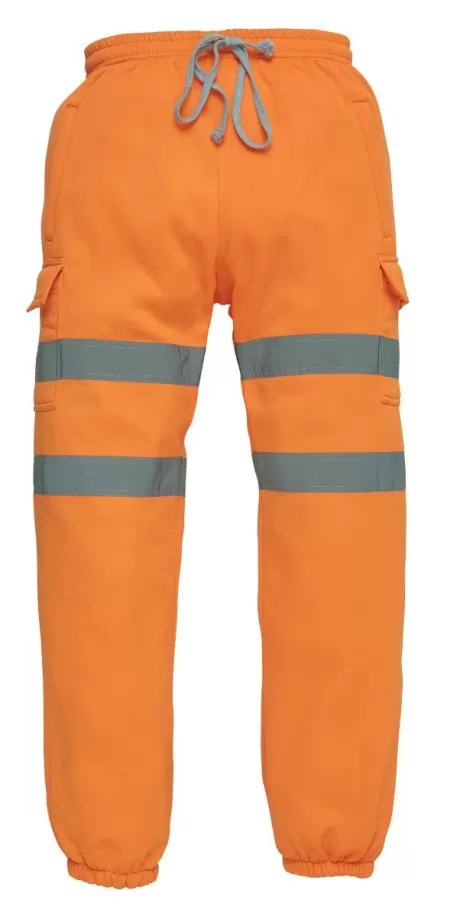 Hi Vis Jogging Pants Yoko HV016T Orange