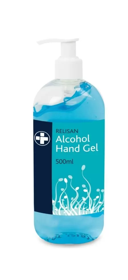 Alcohol Hand Sanitiser Gel (500 ml)