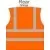 Orange hi vis vest