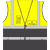 Yellow & Black personalised hi vis vest