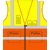 Yellow & Ornage personalised hi vis vest