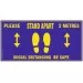 Social Distancing Floor Sticker Keep Distance