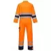 Portwest Hi-Vis Coverall Orange/Navy - TX55 BACK