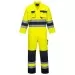 Portwest Hi-Vis Coverall Yellow/Navy - TX55 FRONT